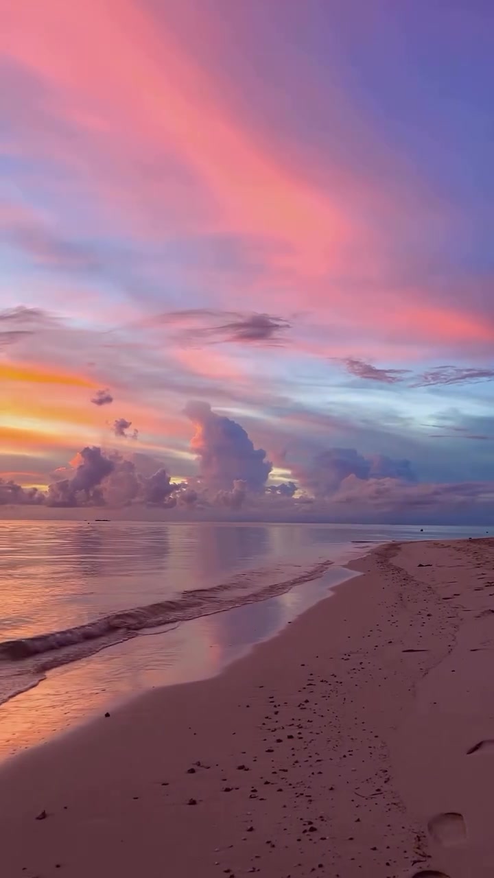 Saipan Sunset Beach Scene with Ayaka Maru
