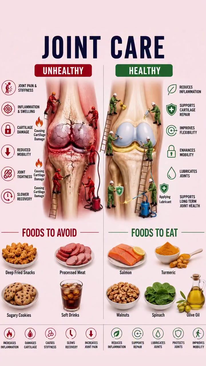 Eating for Joint Health: Foods to Boost and Harm Joints