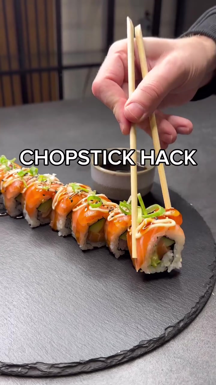 Master The Sushi Chopstick Hack