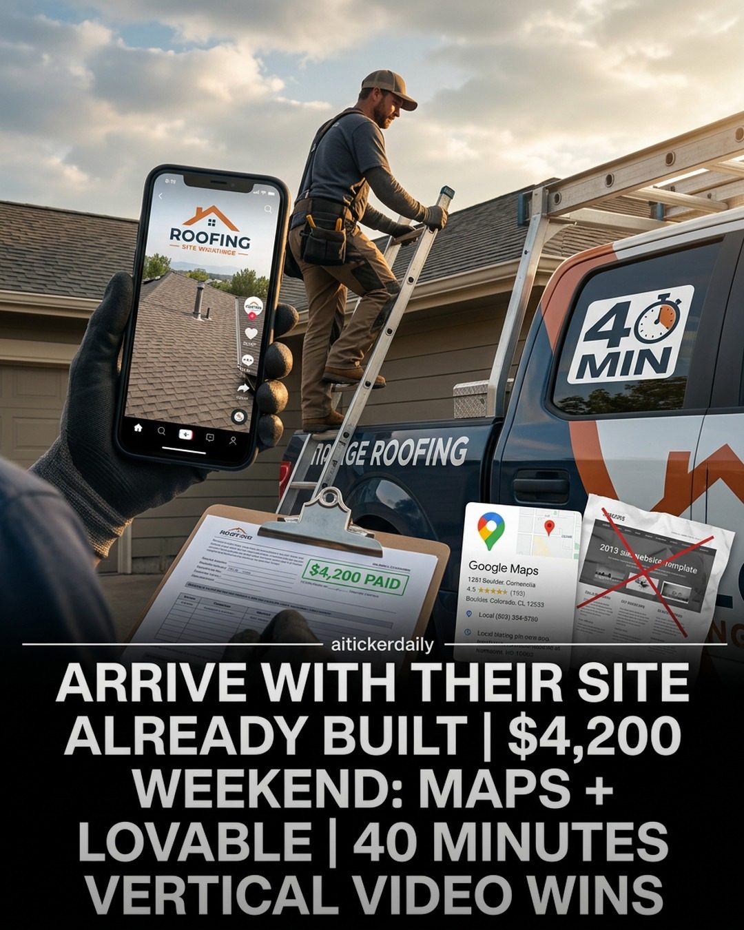Roofing Marketing Strategy: Using Google Maps & AI for Success