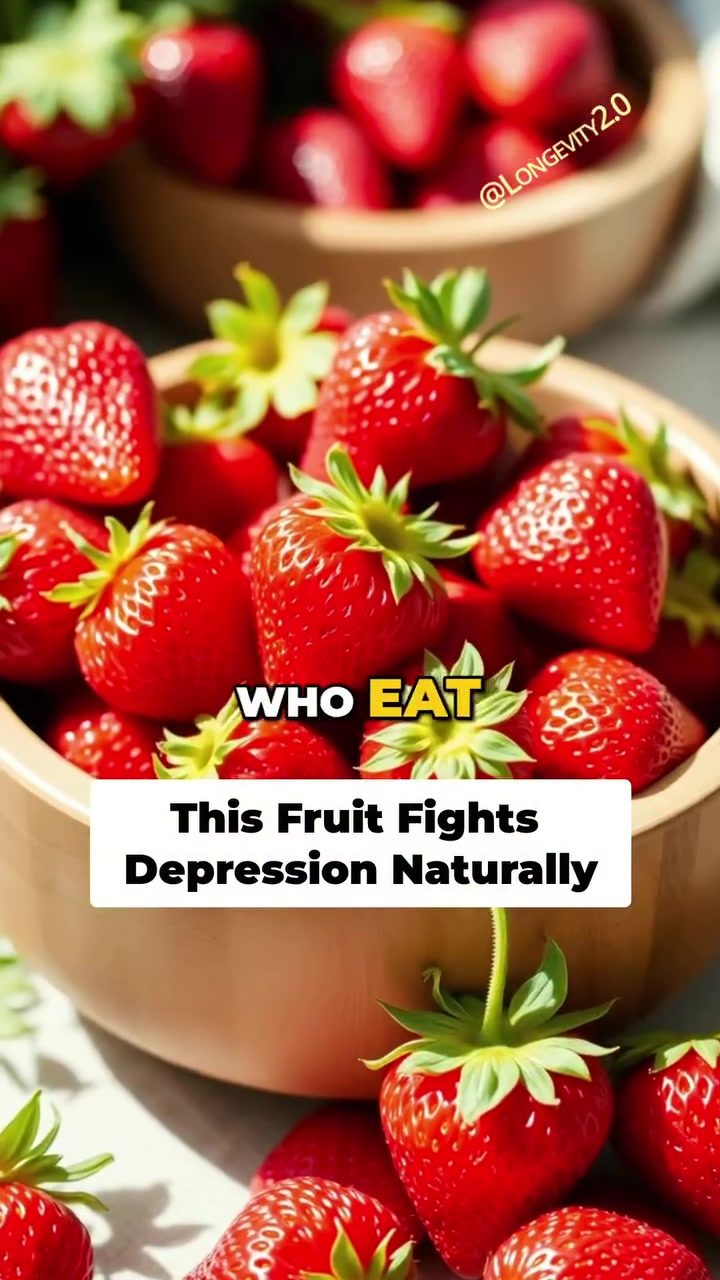 Strawberries' Surprising Benefits for Brain Health and Mood