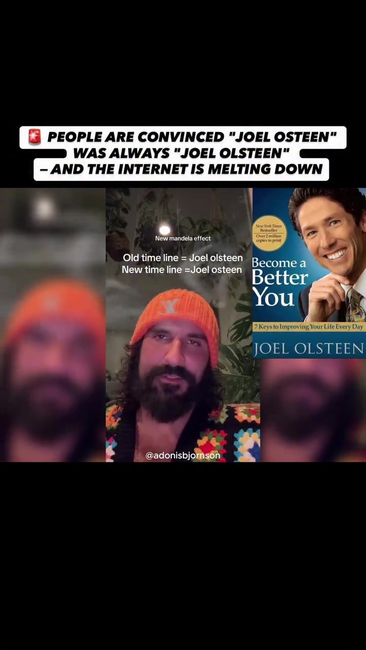 Mandela Effect: The Mystery of Joel Osteen's Name