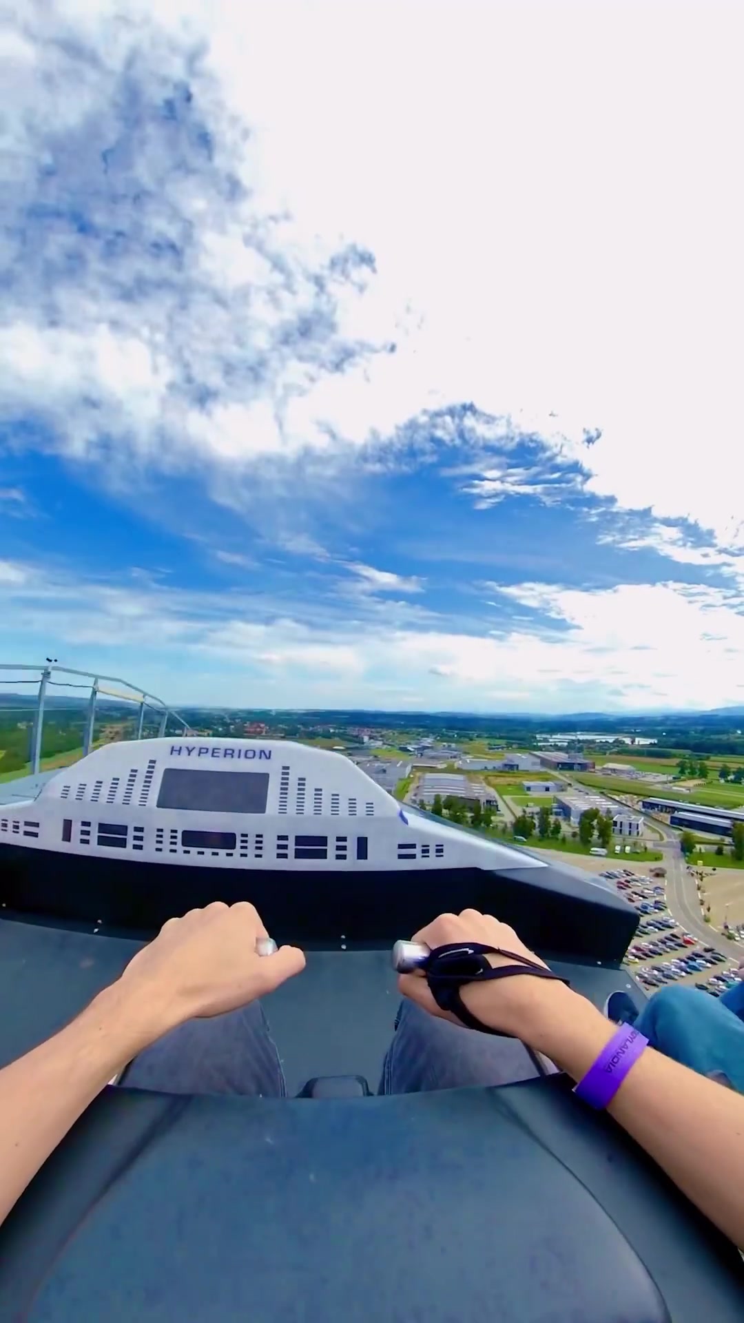 Hyperion Roller Coaster: Energylandia Poland