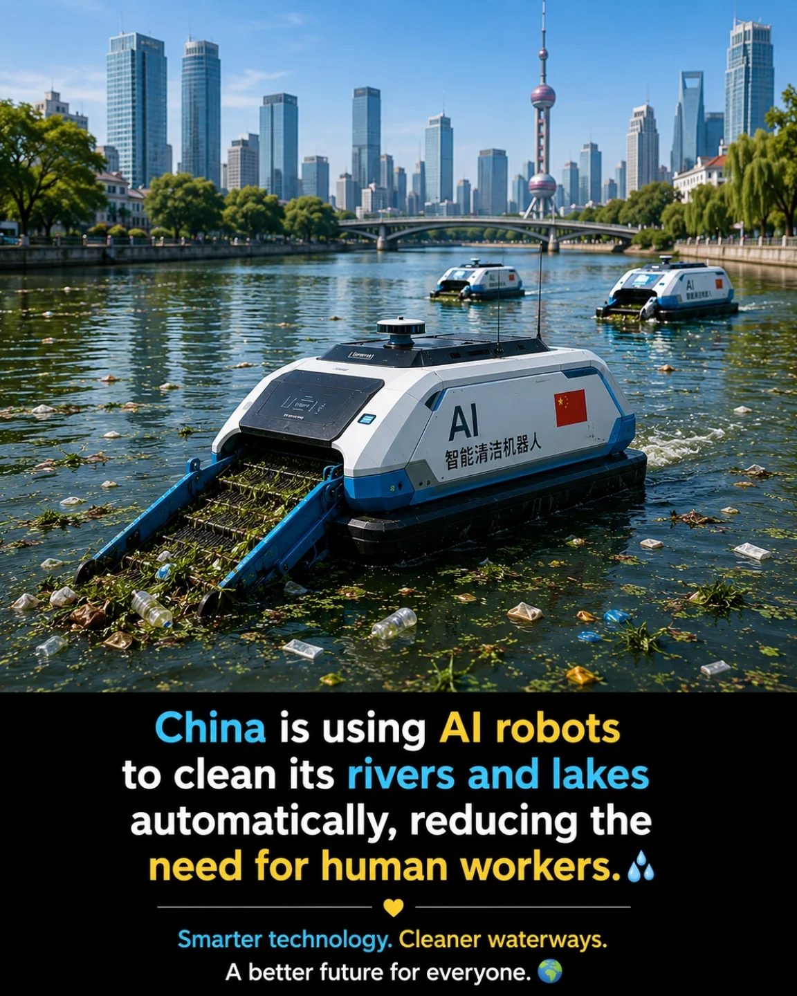 China's AI River Cleaning Revolution