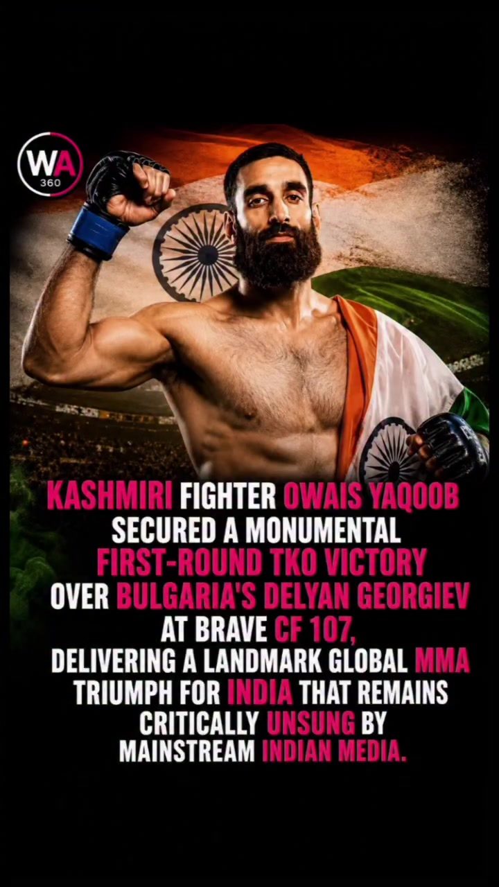 Owaiz Yaqoob's Historic MMA Victory for India