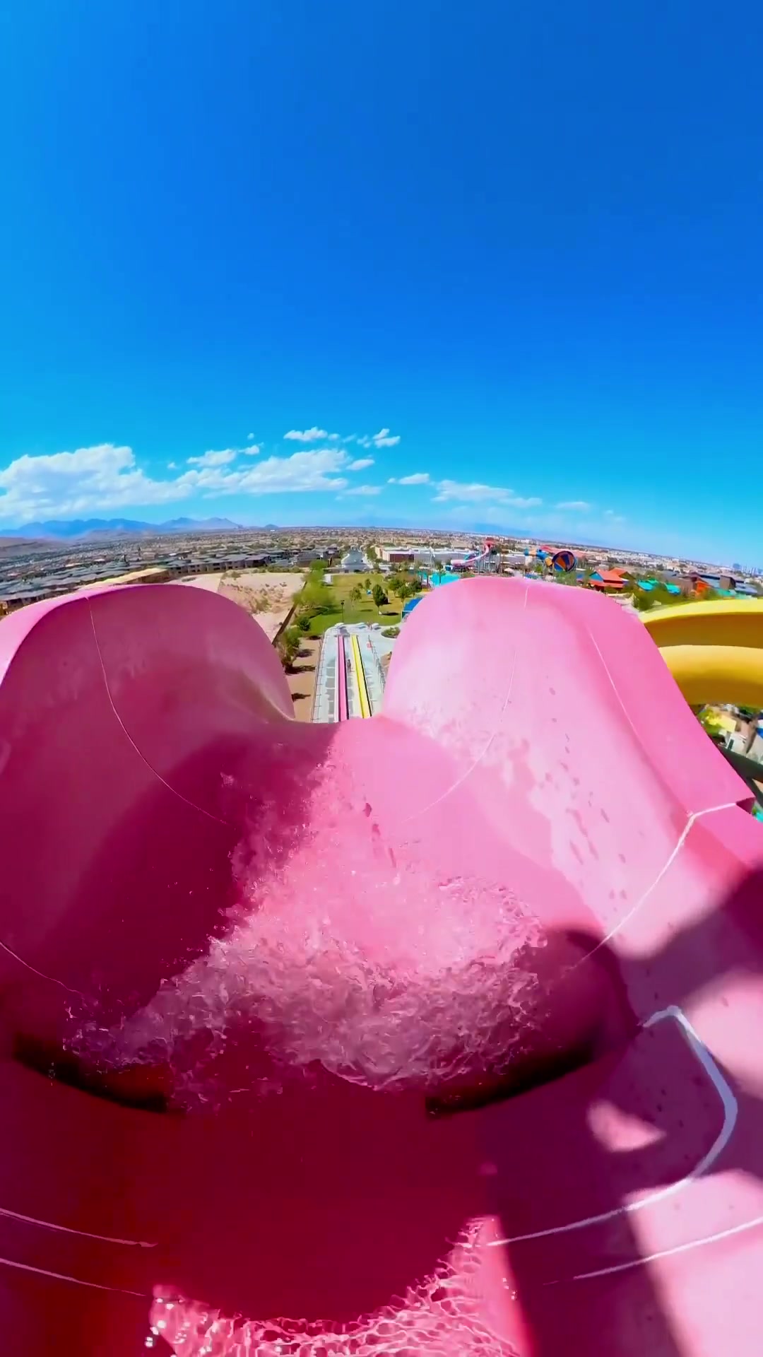 Water Park Slides: Thrilling First-Person Experience