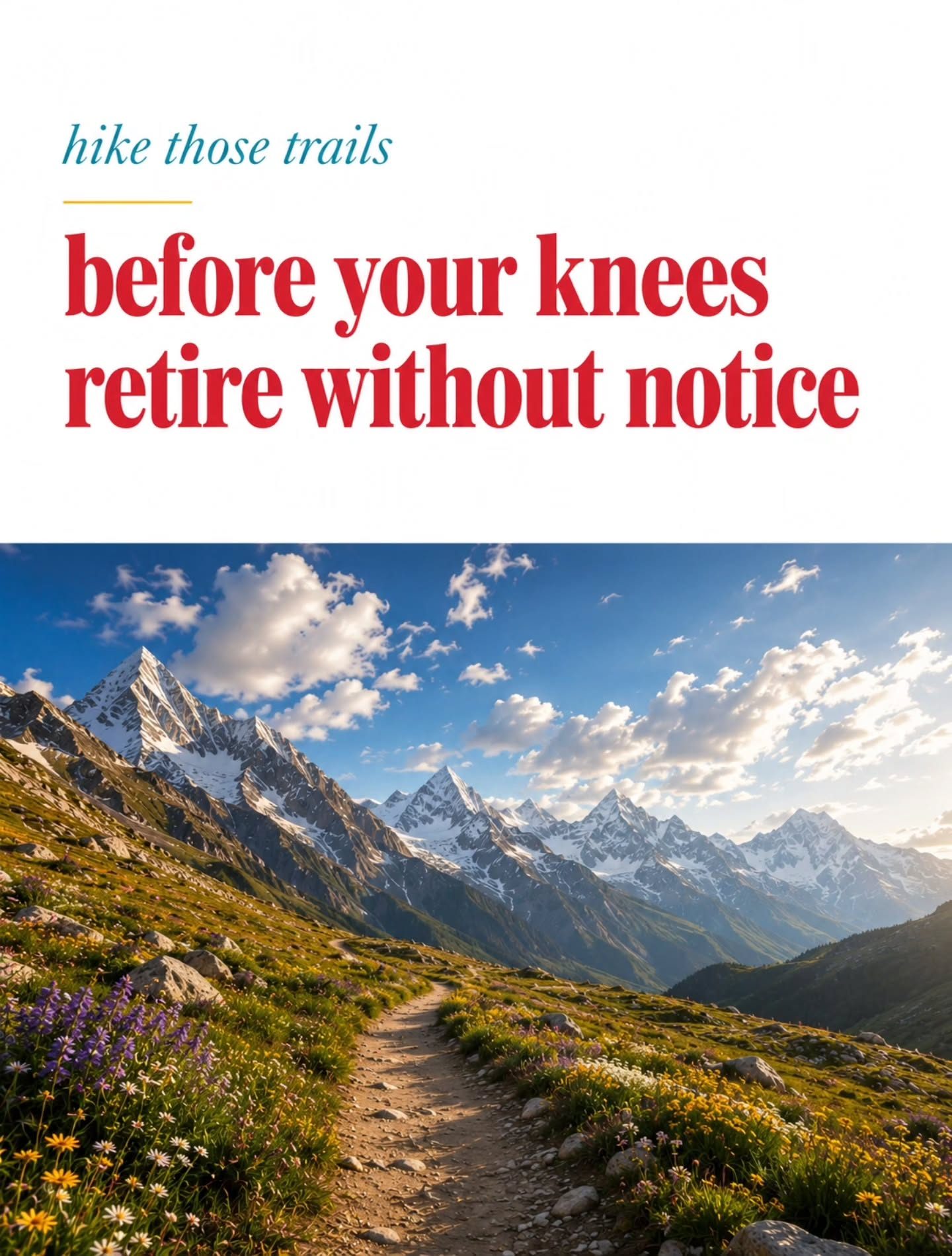 Why Hiking Before You Age Can Improve Your Health