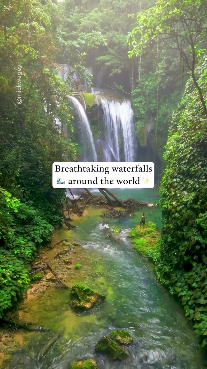 World's Most Beautiful Waterfalls: Laos, Switzerland, Indonesia