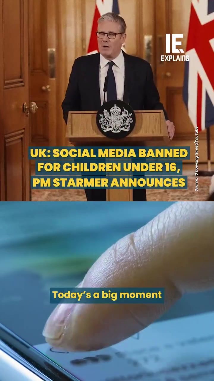 UK to Ban Social Media for Children Under 16, PM Starmer Announces