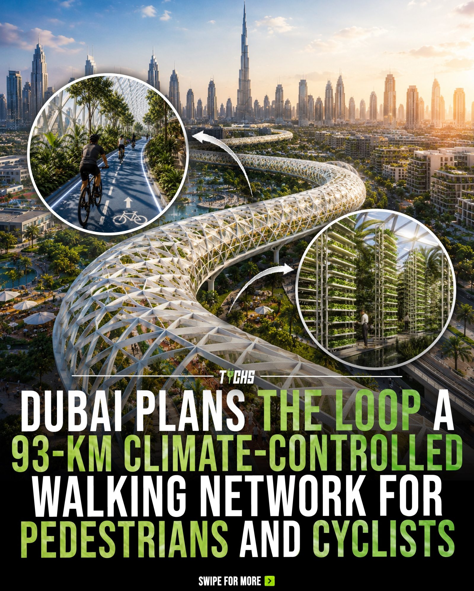Dubai's Futuristic Urban Vision: Exploring The Loop