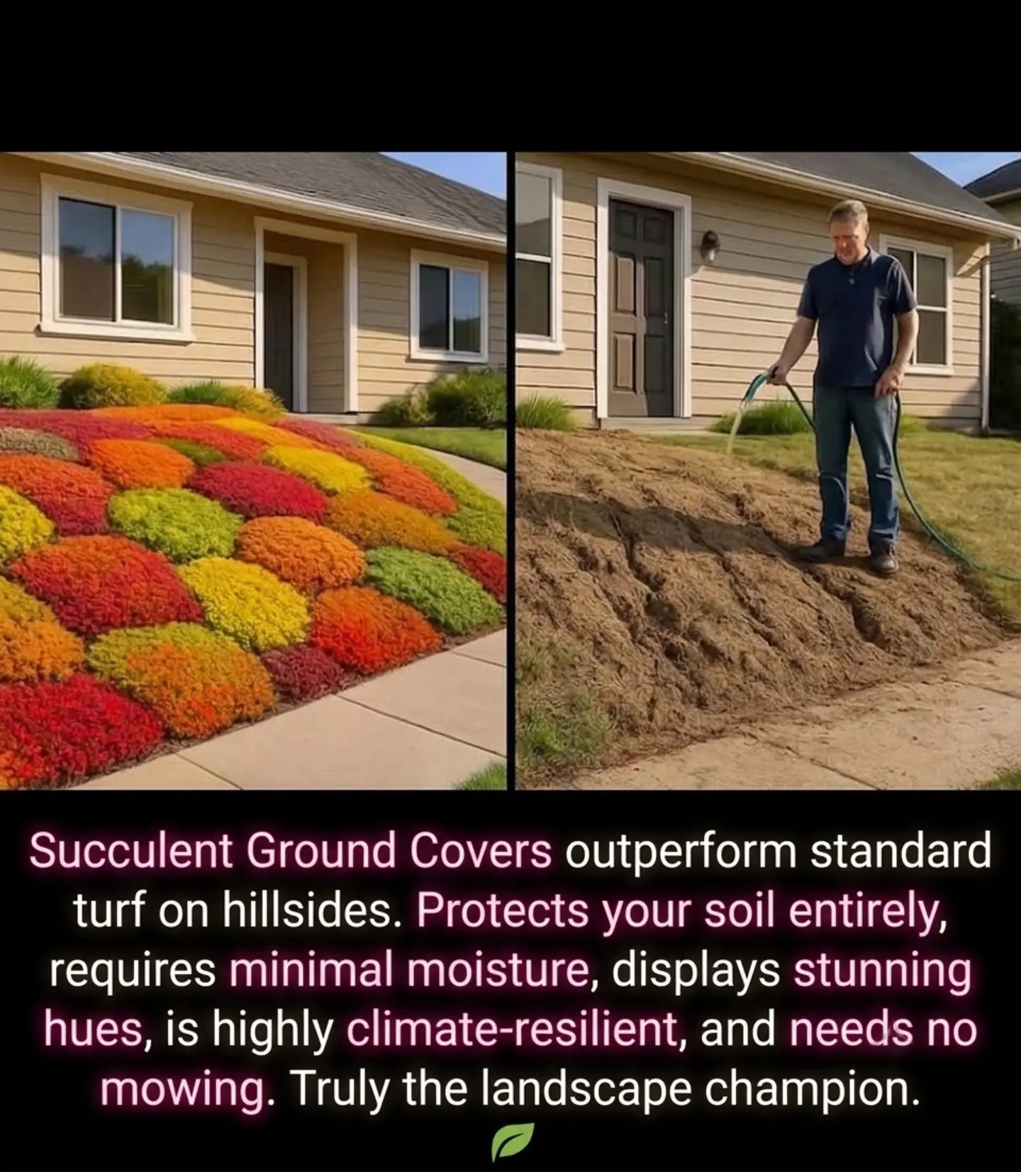 Transform Your Hillside Lawn with Succulent Ground Covers