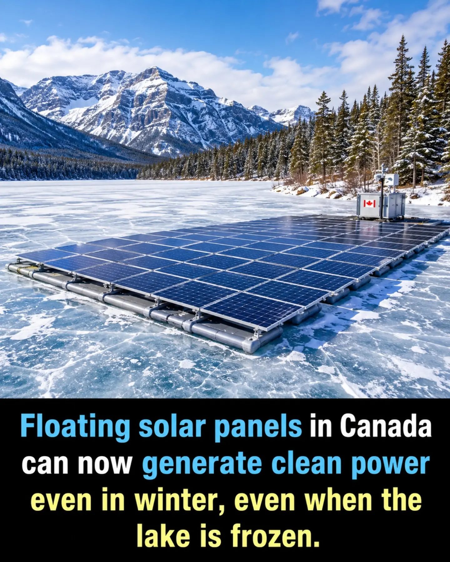 Floating Solar Panels: Generating Clean Power in Canada's Winter