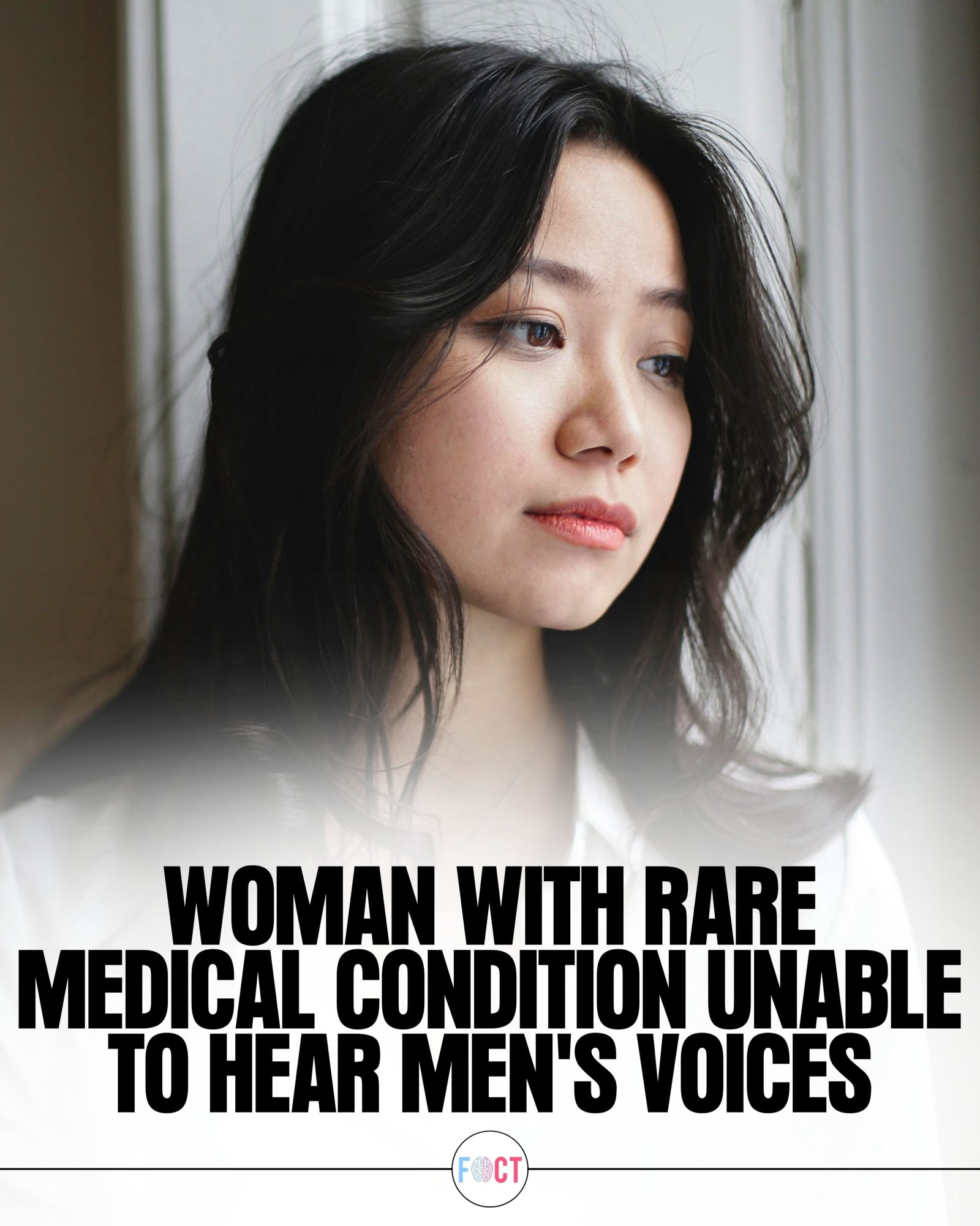Woman’s Hearing Condition: Unable to Hear Men’s Voices