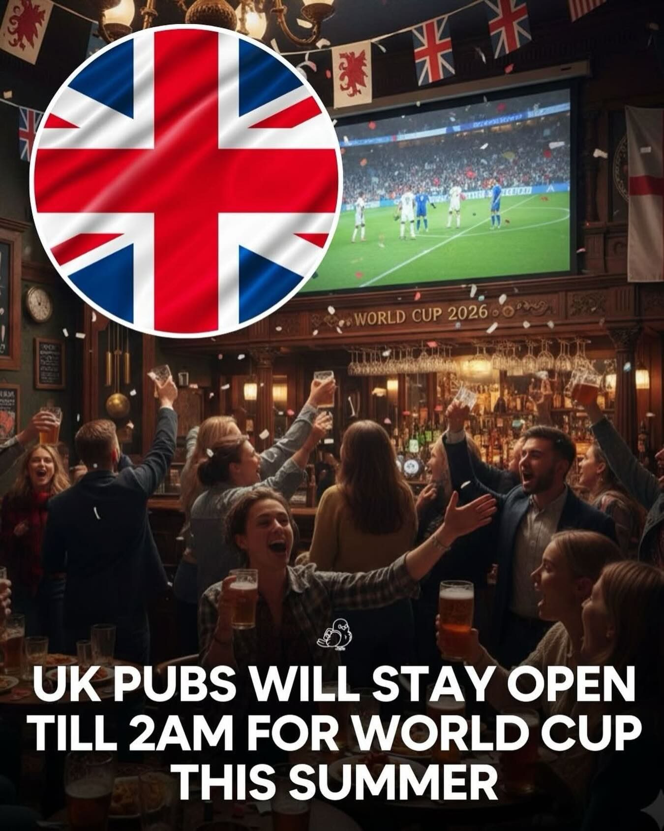 UK Pubs Extend Hours for 2026 World Cup Celebrations