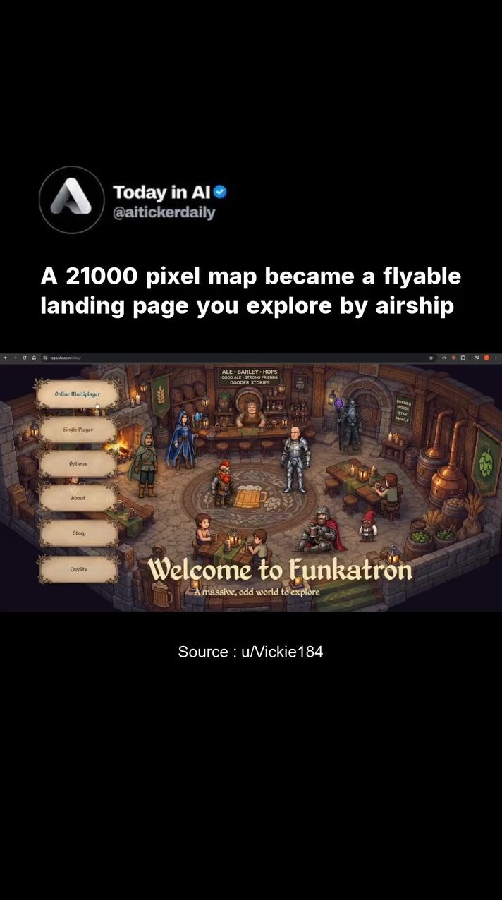 Explore Funkatron: The AI-Generated World by Airship