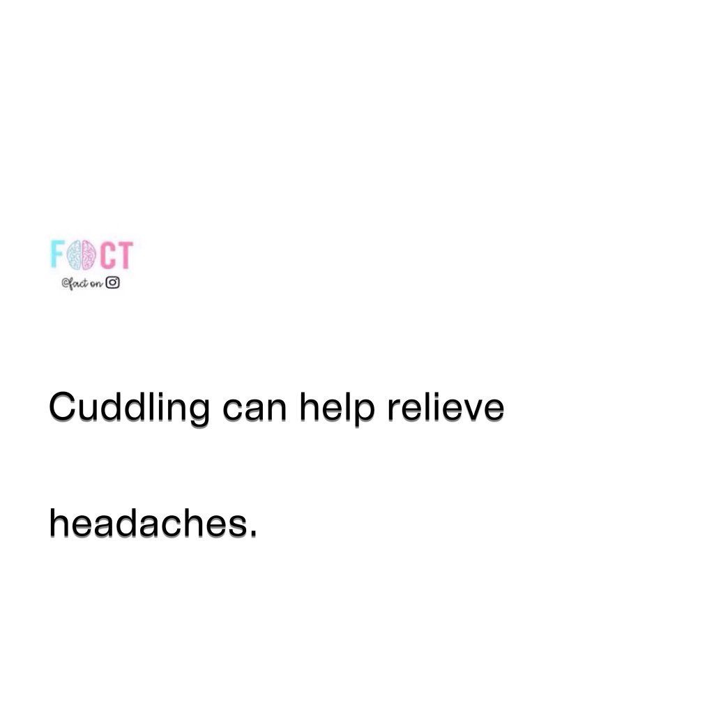 Cuddling: A Natural Headache Remedy