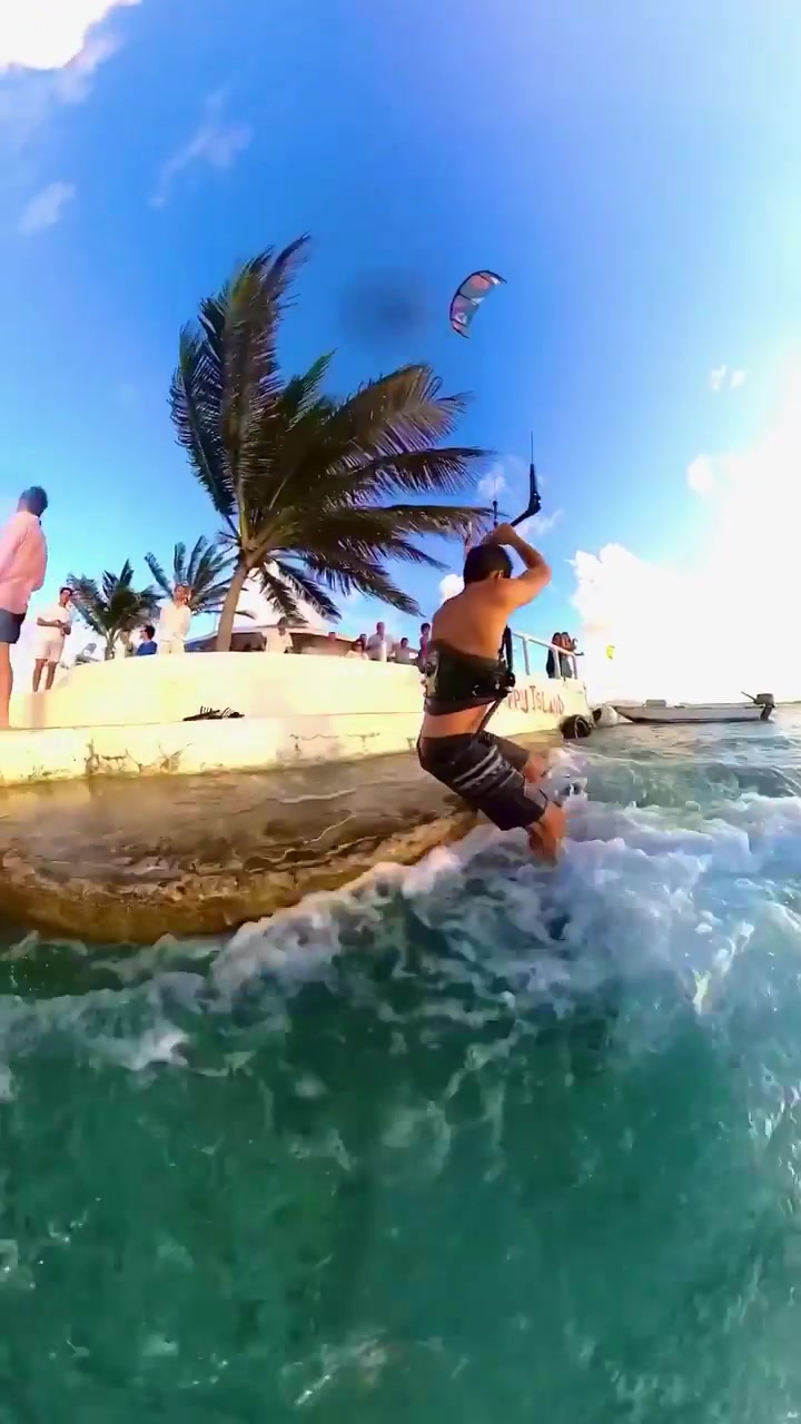 Kiteboarding Off a Boat: Tropical Island Adventure