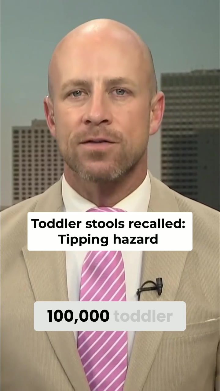 Toddler Step Stool Recall: 100,000 Units Pose Tipping Hazard