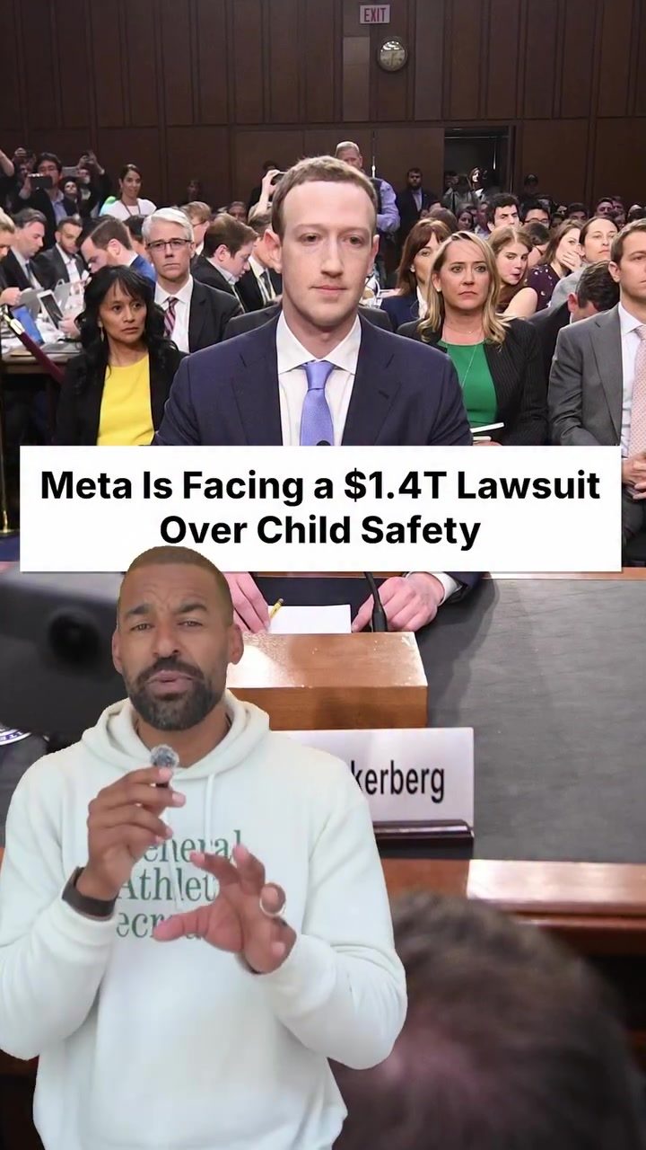 Meta Faces $1.4T Lawsuit: Can Tech Be Held Accountable for Child Safety?