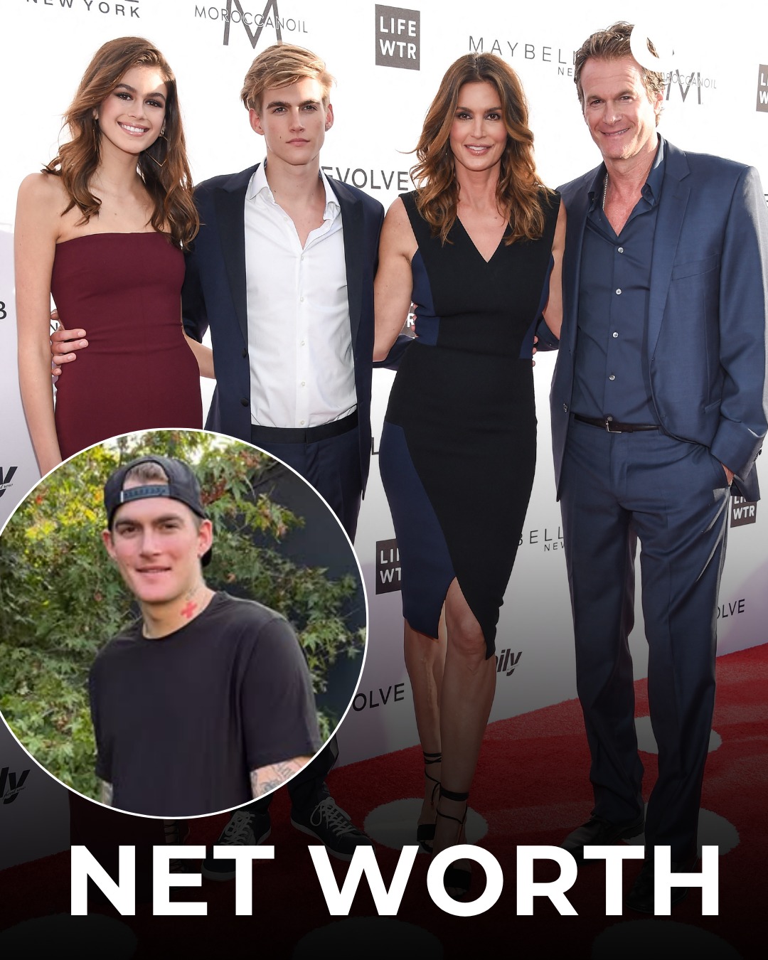 Cindy Crawford Family Photo with Rande Gerber