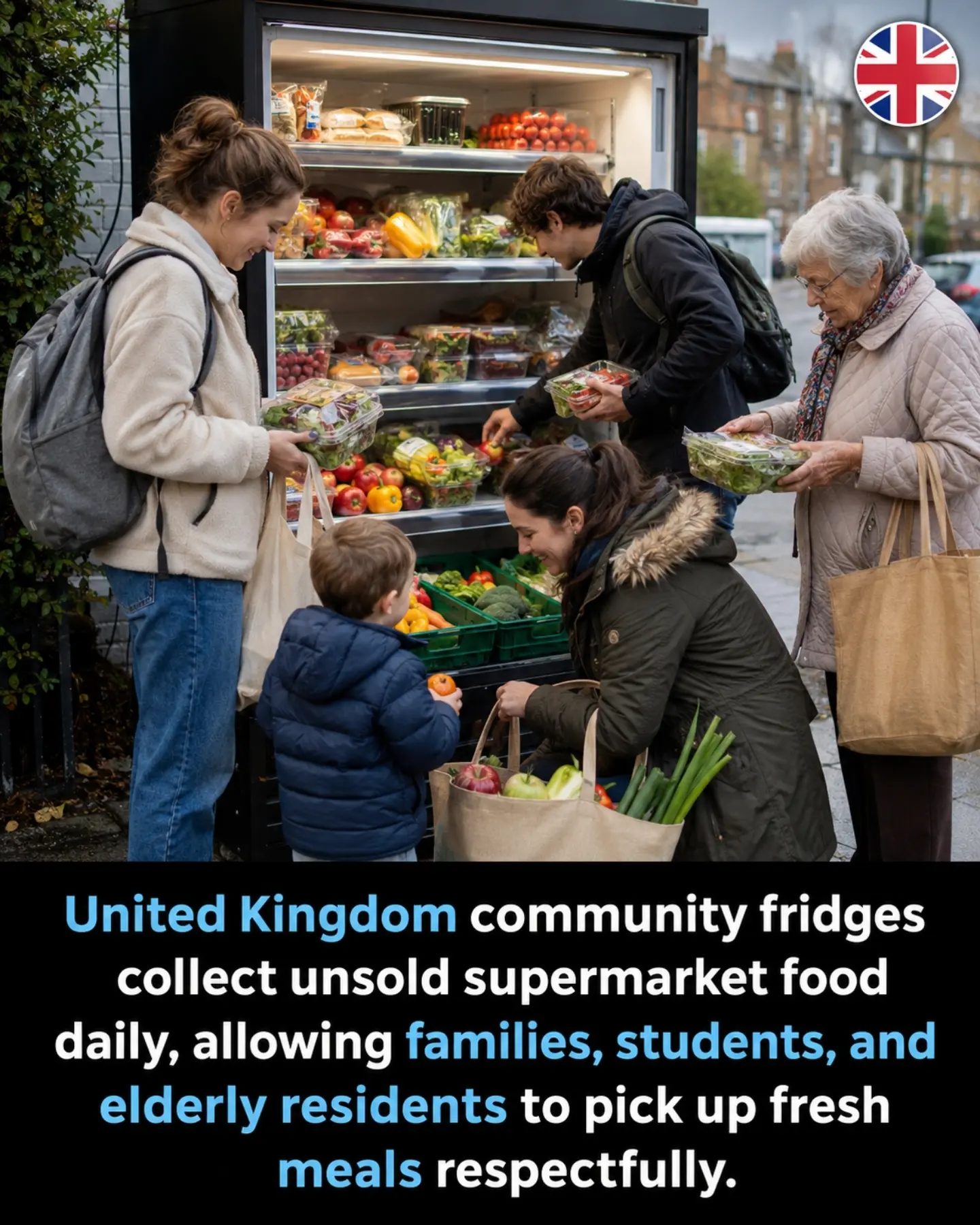 Community Fridges: Feeding the UK, Fighting Food Waste