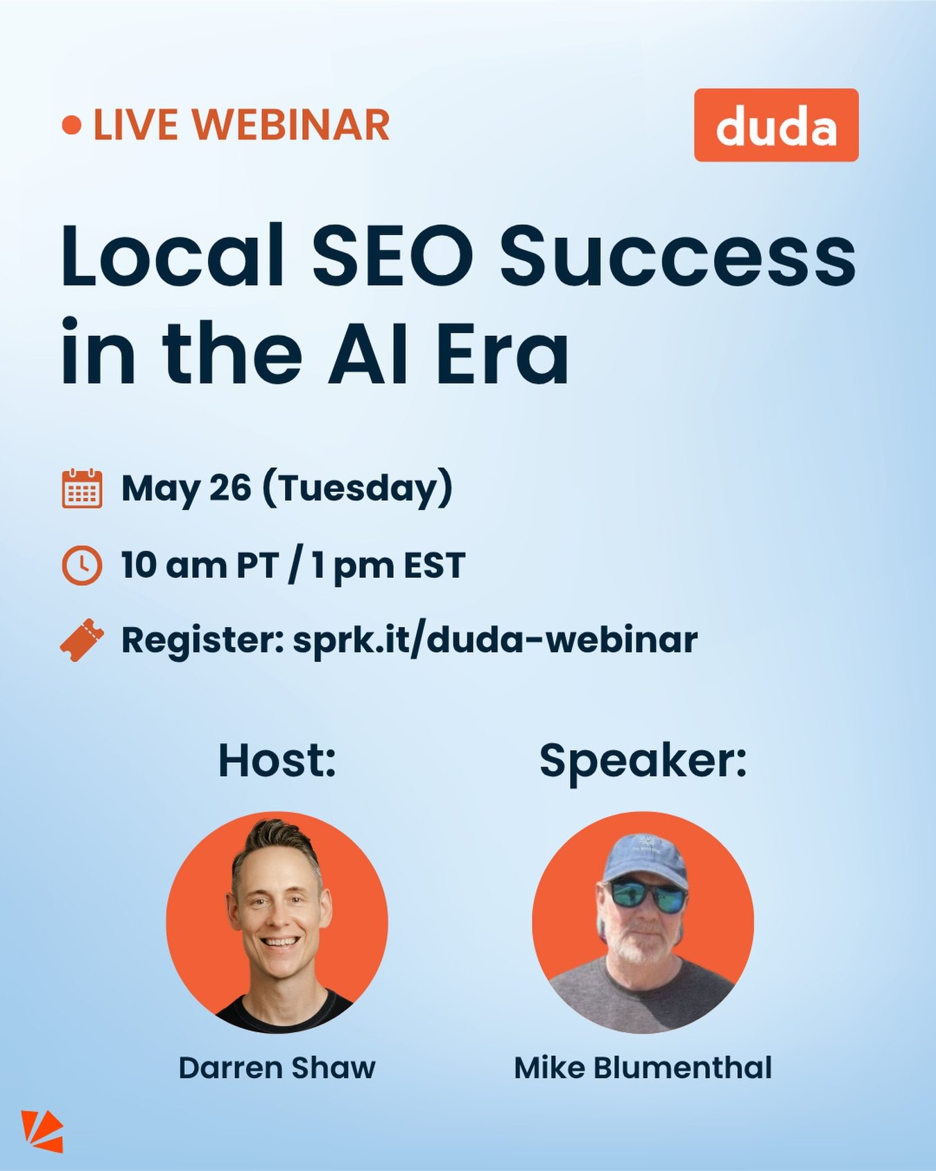 Learn AI's Impact on Local SEO at Duda Webinar