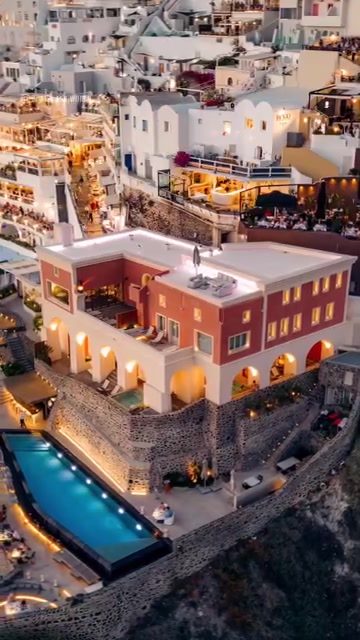 **Discover Santorini's Aerial Wonders and Elegant Interiors**