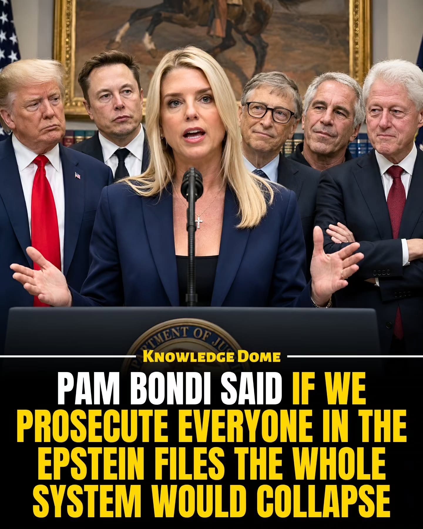 Debunking Fake Pam Bondi Quote on Epstein Files