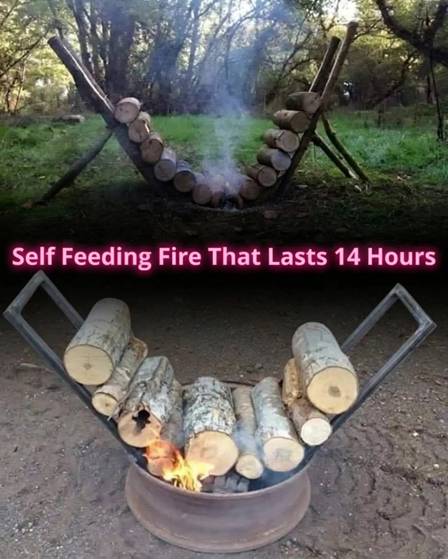 14-Hour Self-Feeding Fire Pit Designs: Efficiency