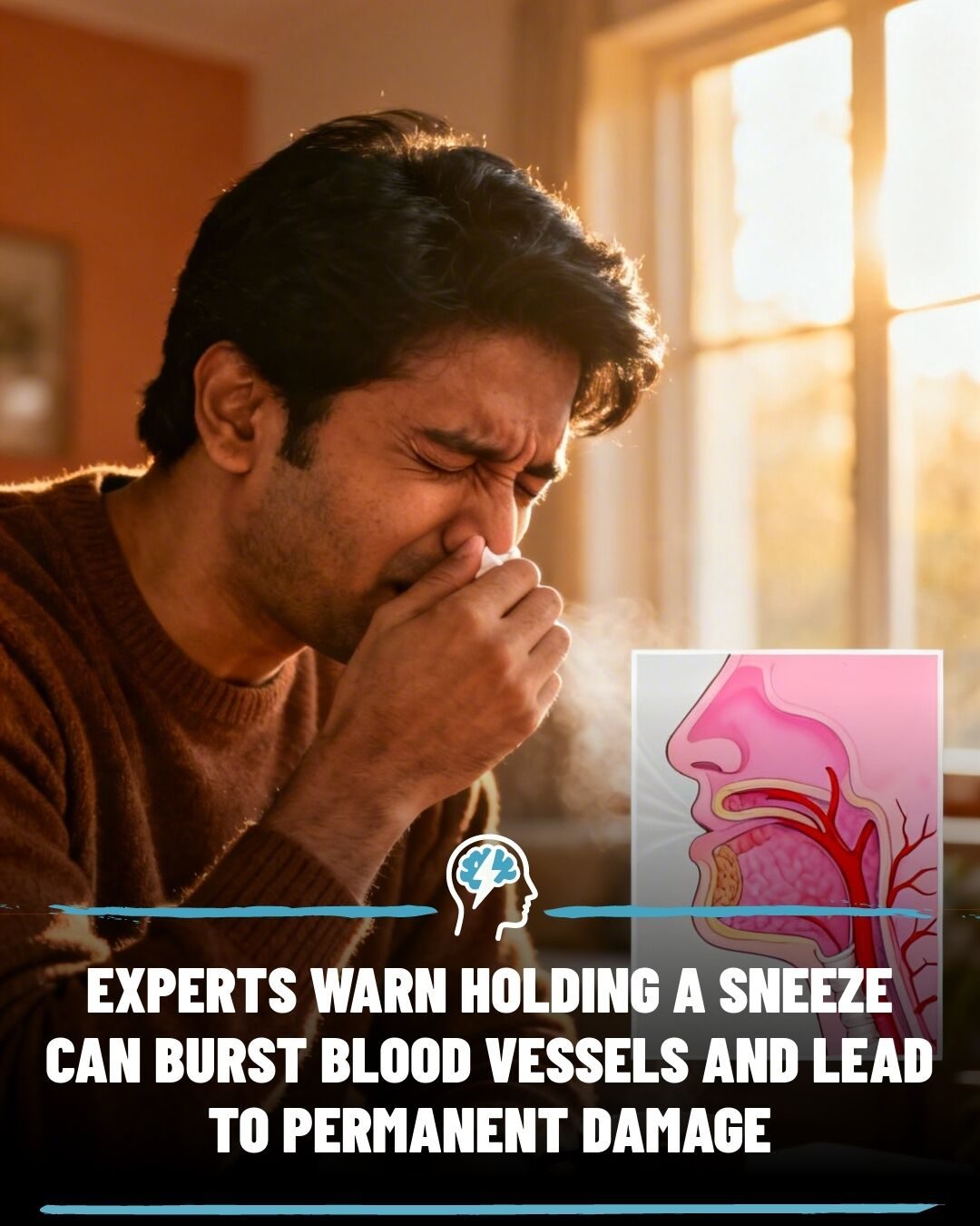 Why Holding Back a Sneeze Can Be Dangerous