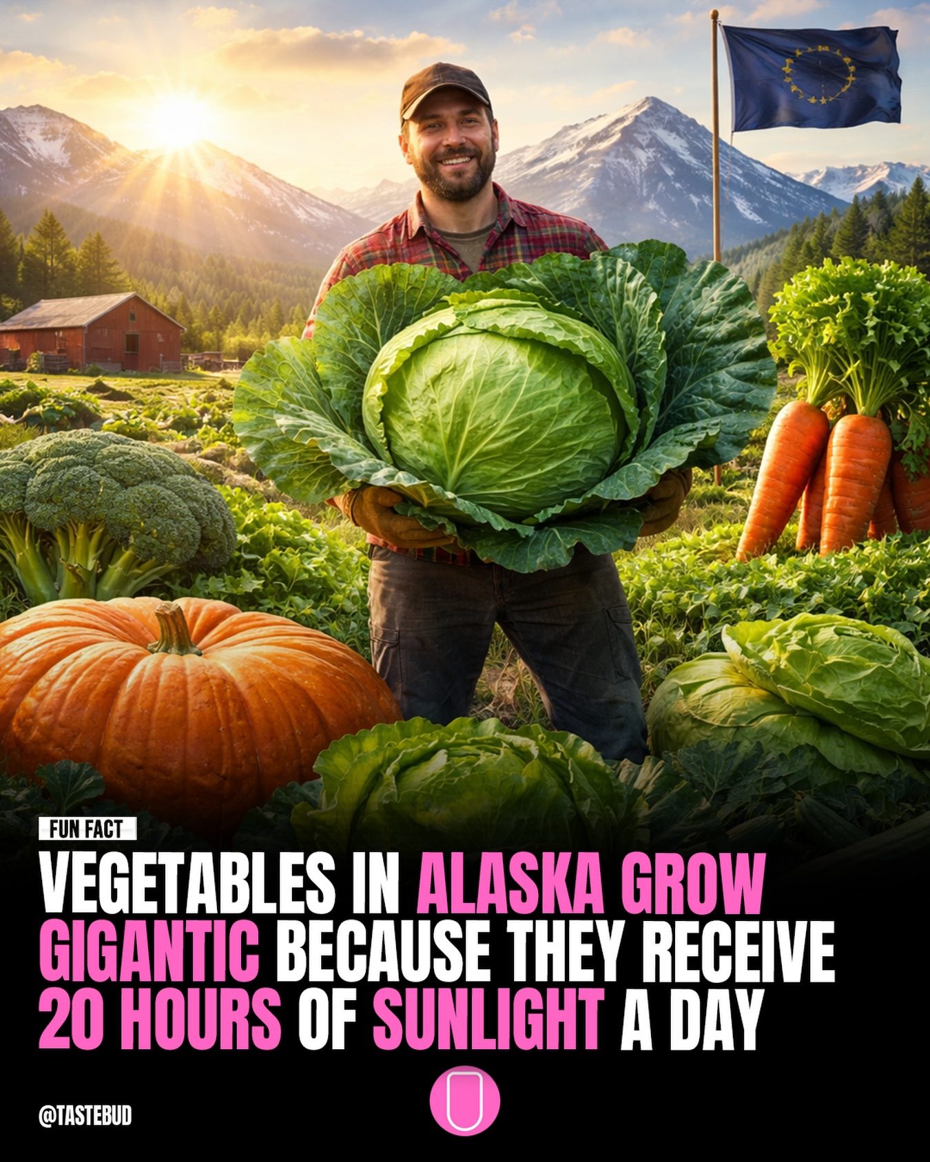 Giant Vegetables: Alaska's Matanuska Valley's 20-Hour Sunlight Secret