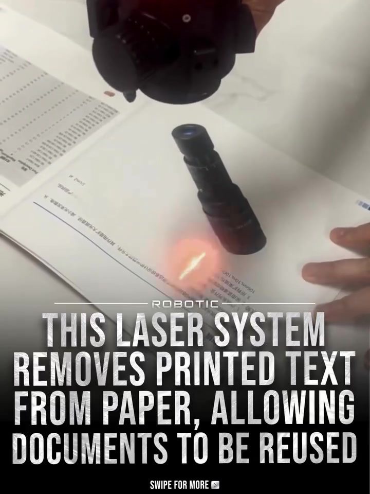 Revolutionizing Document Reuse: Laser Text Removal Explained