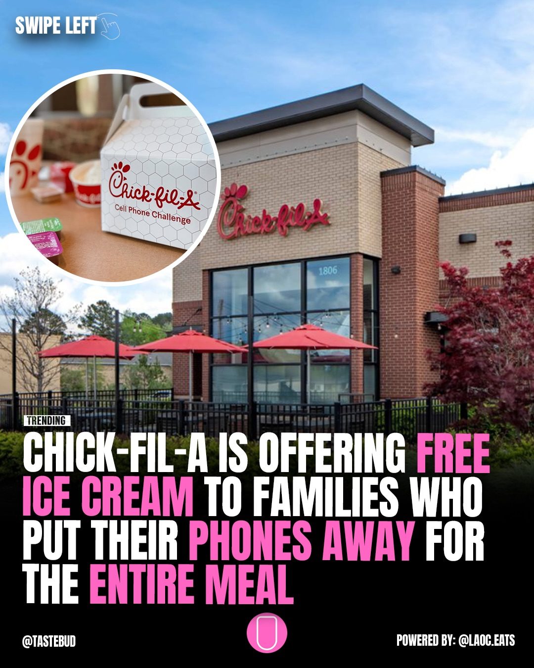 Chick-fil-A's Cell Phone Challenge: Free Ice Cream for Screen-Free Meals