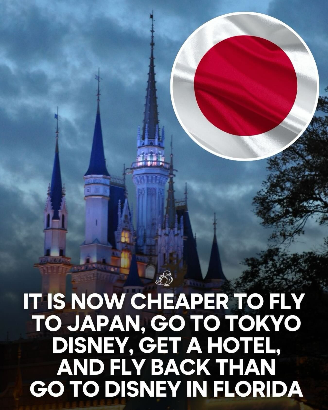 Flying to Tokyo Disney Cheaper Than Florida Disney