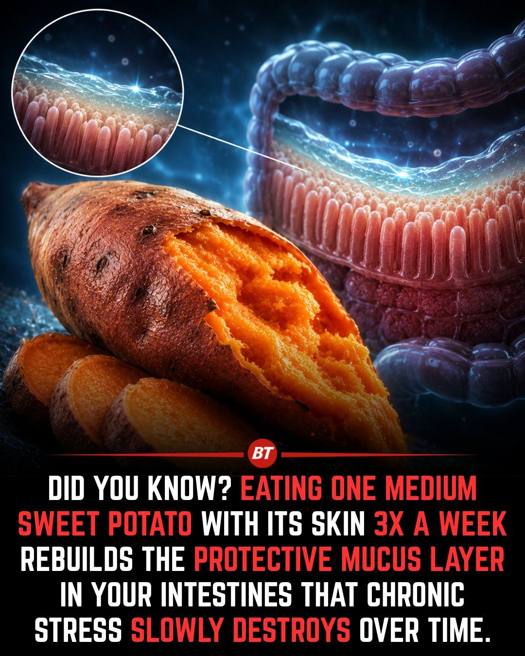 Why Sweet Potatoes Help Rebuild Your Gut