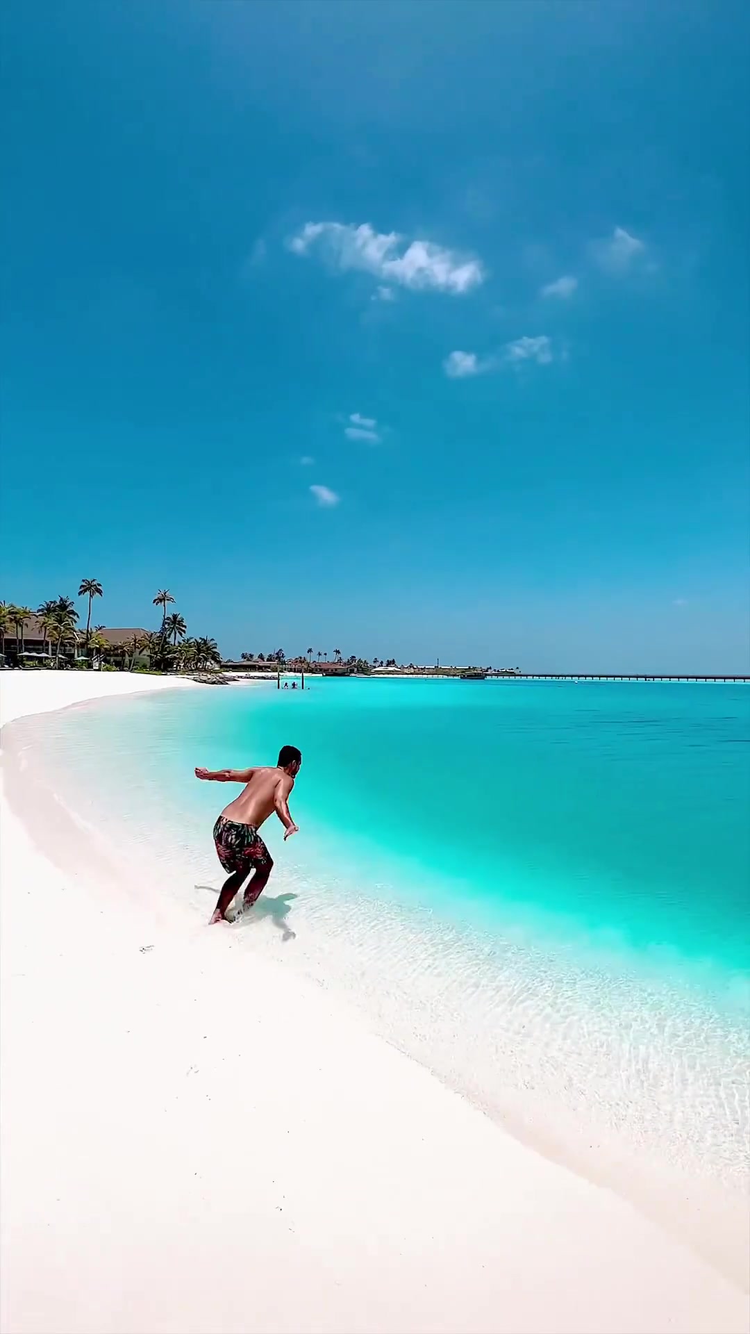 Beach Vacation: Man's Tropical Paradise