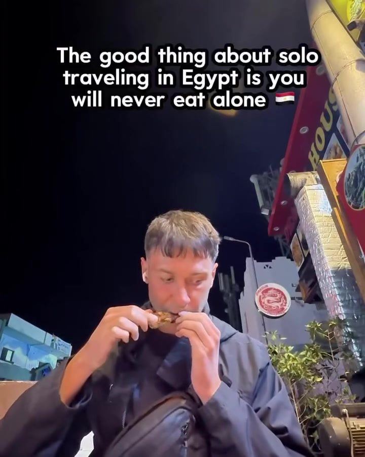 Unexpected Dining Companions: Solo Travel in Egypt