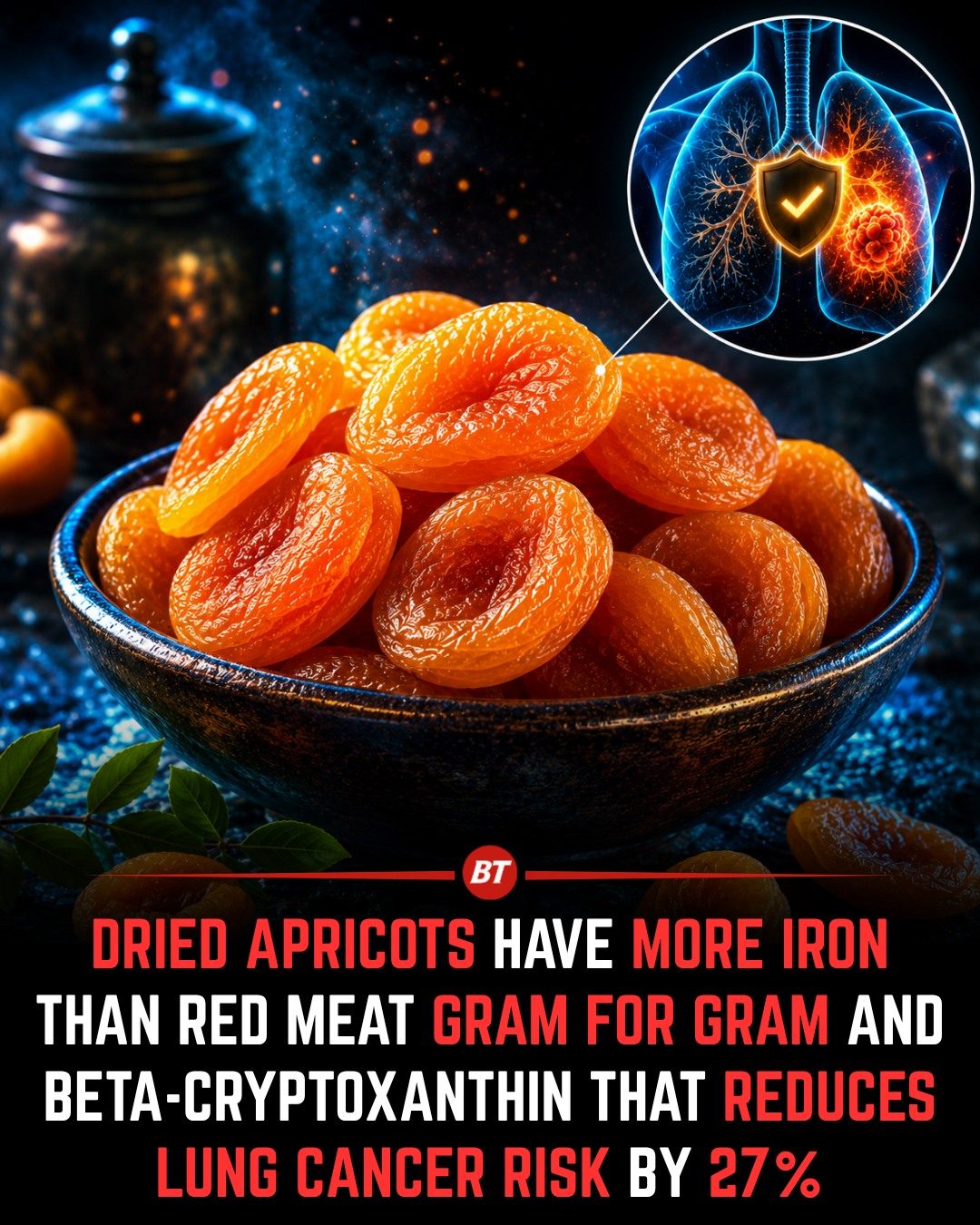 Health Benefits of Dried Apricots: Iron & Carotenoids