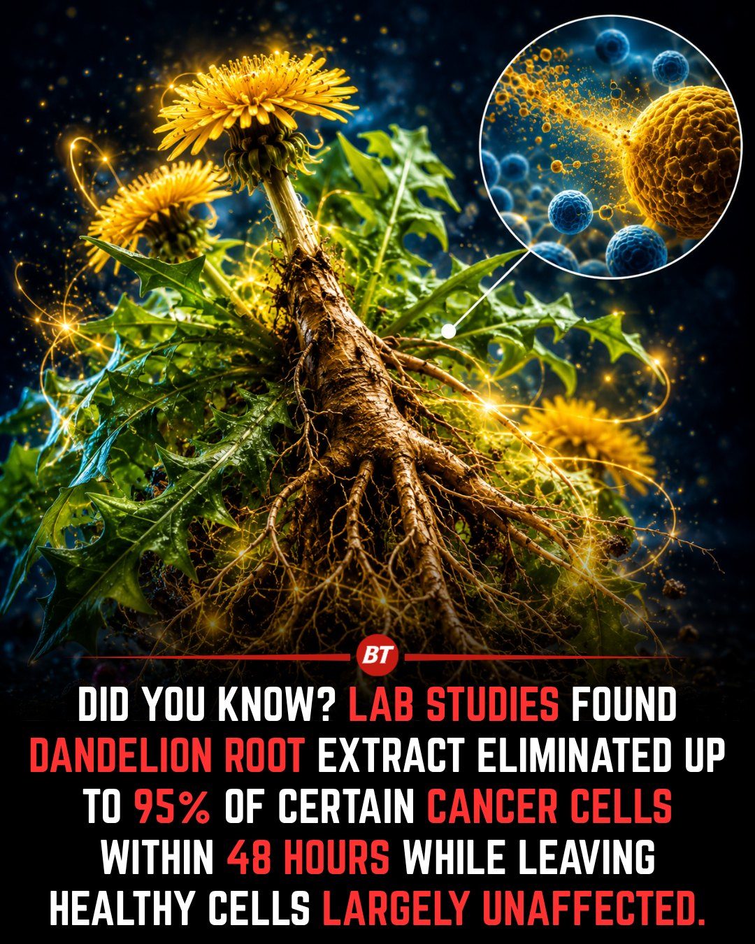 Dandelion Root Extract: A Promising Breakthrough in Cancer Research