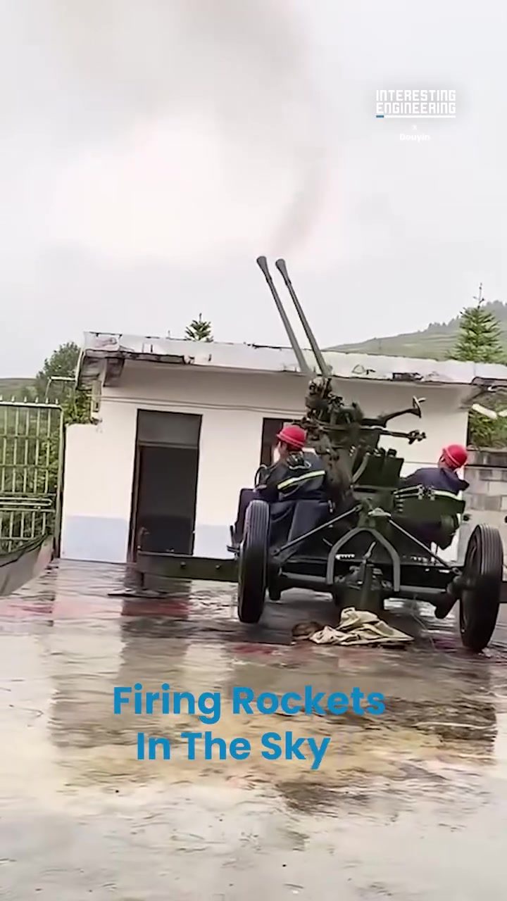Artillery Rockets: China's Innovative Cloud Seeding.