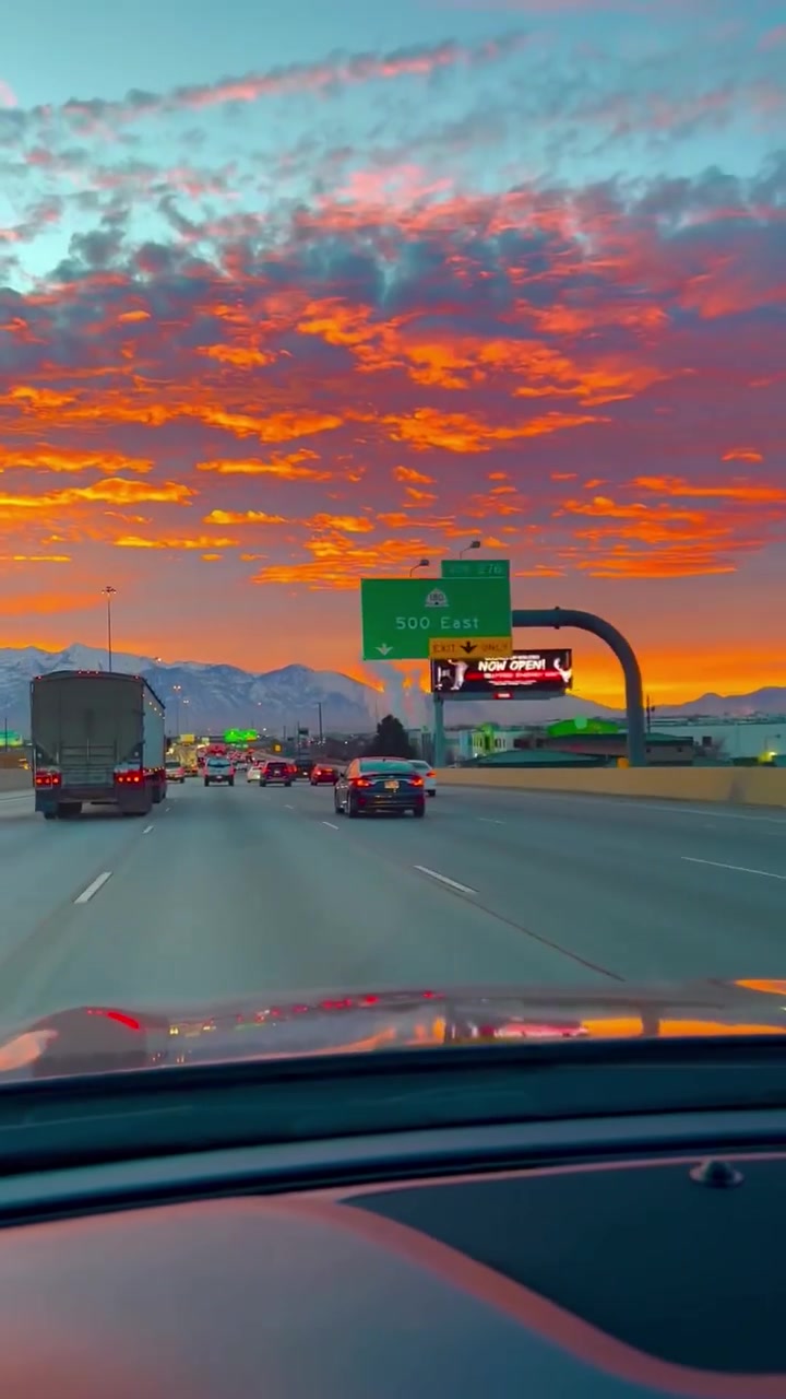 Sunrise Highway Drive from Salt Lake City