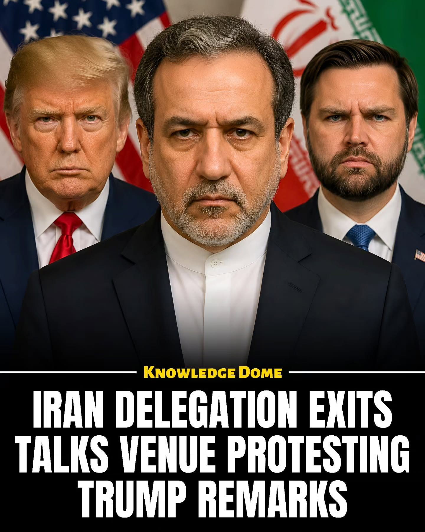 Iran-Us Talks Derailed by Trump's Strong Remarks