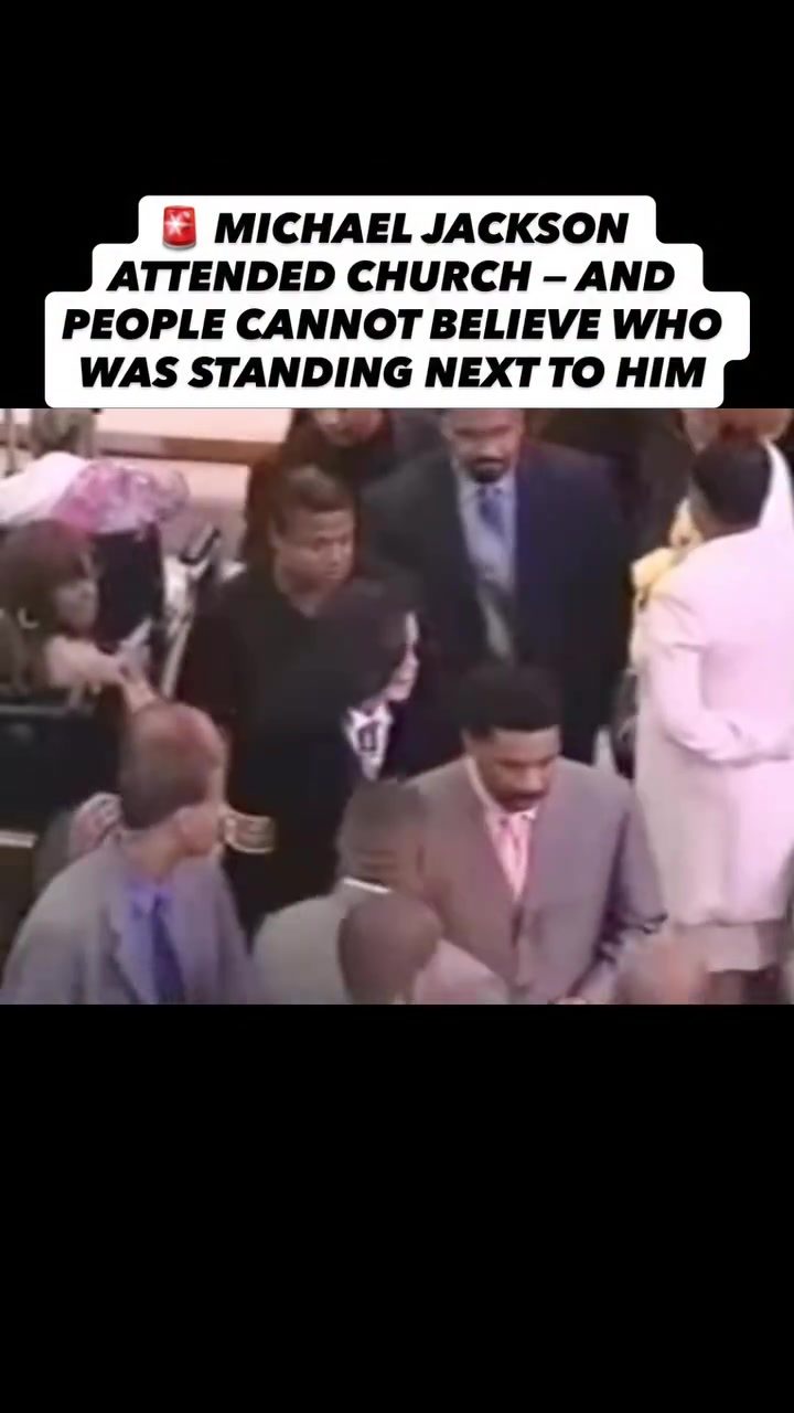 Michael Jackson's Surprise Church Visit During Legal Struggles