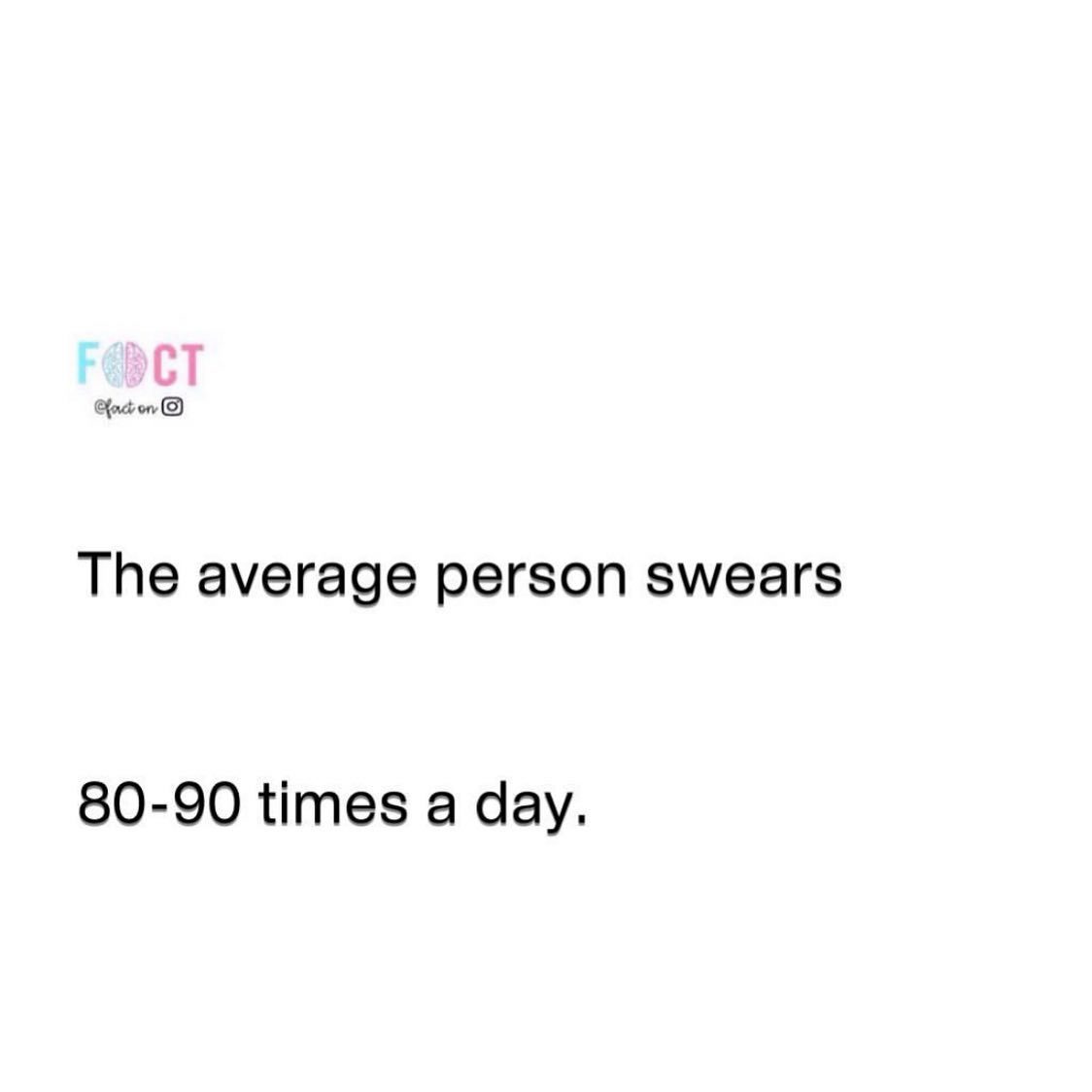 The Surprising Frequency of Everyday Swearing