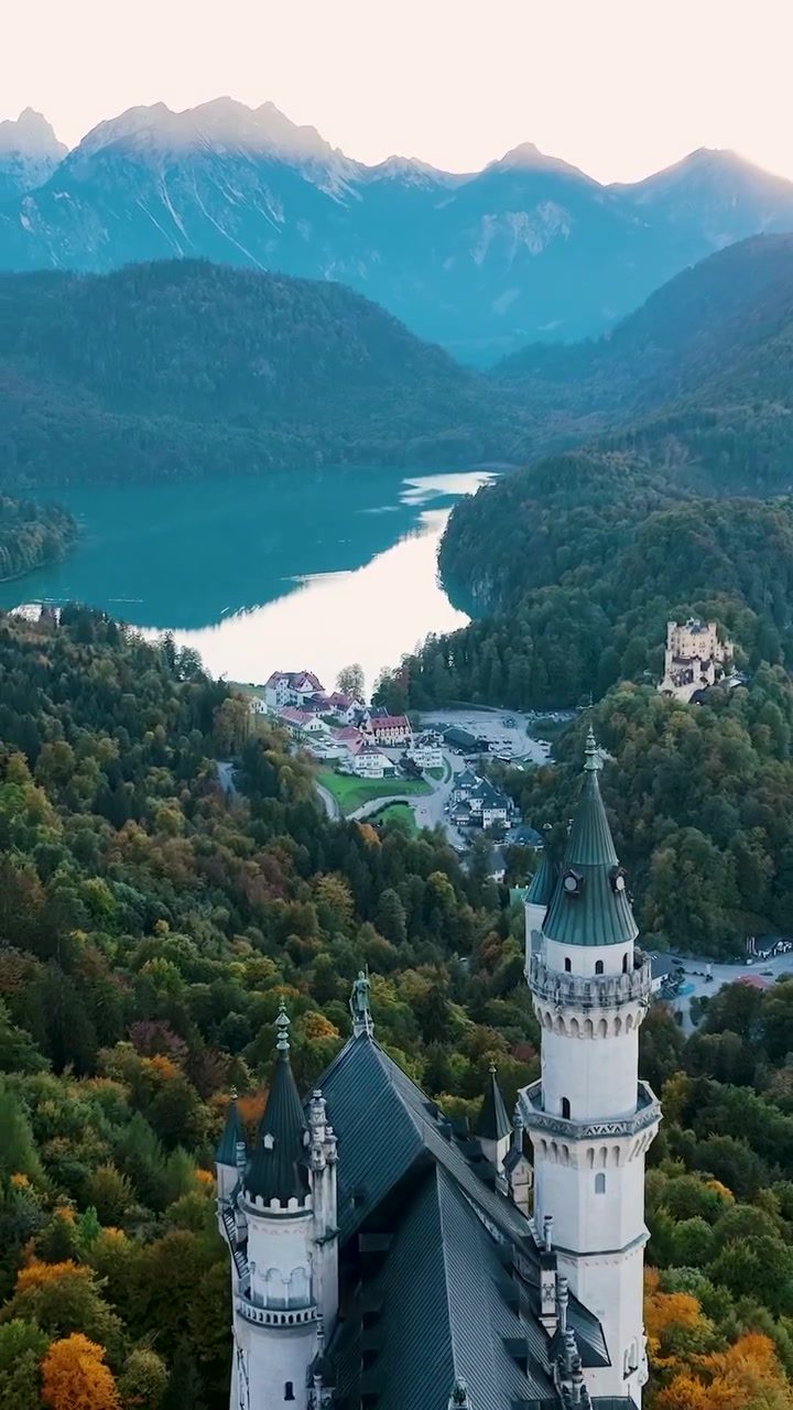 Neuschwanstein Castle: Soaring Views from Above