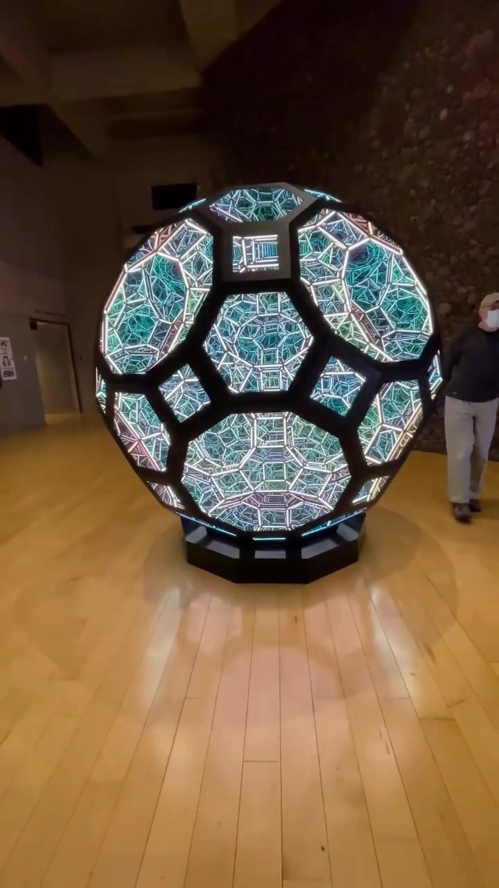 Anthony James' Great Rhombicosidodecahedron Art Installation
