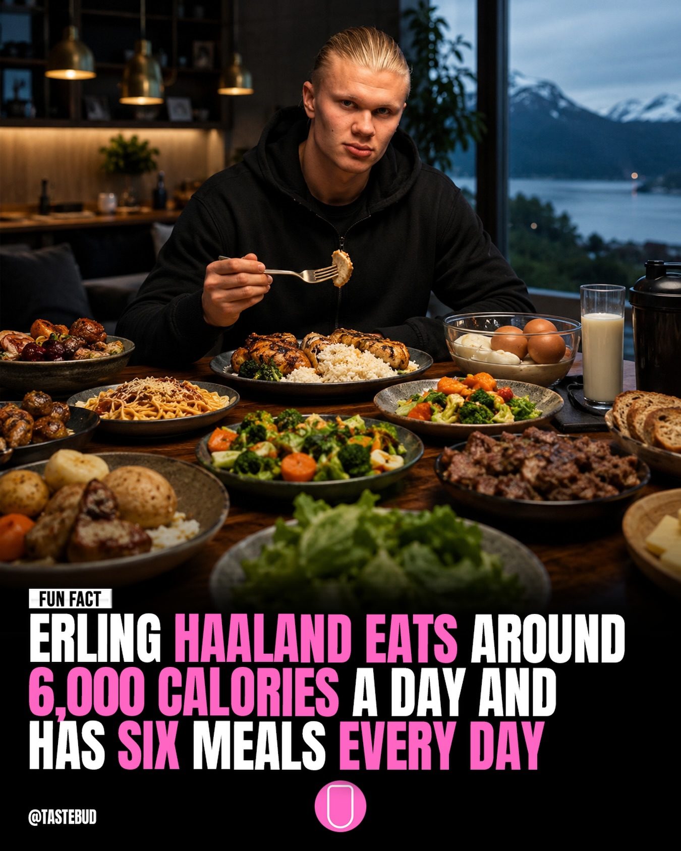 Erling Haaland's 8,000 Calorie Diet: Fueling Elite Performance