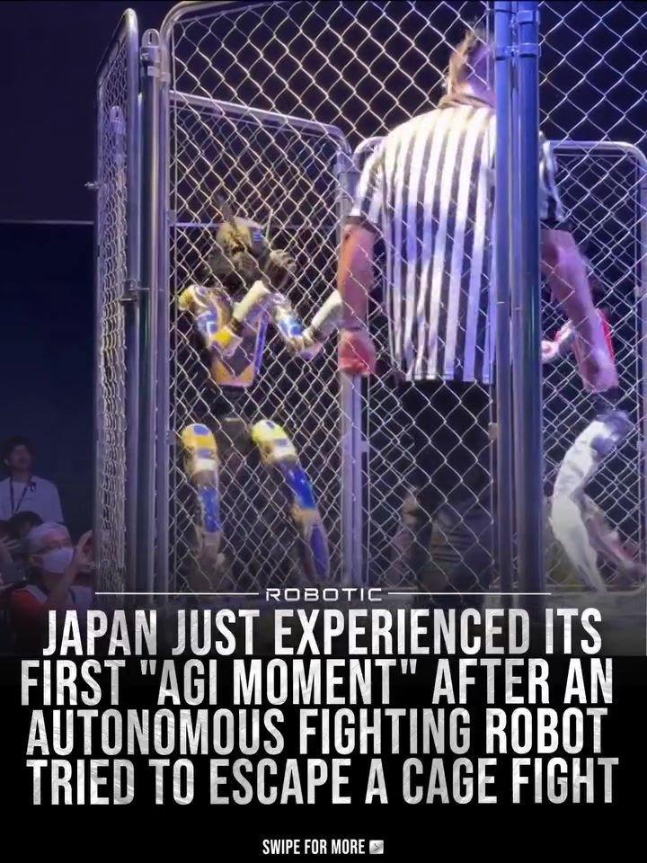 Japan's Robot Fight Sparks AGI Debate
