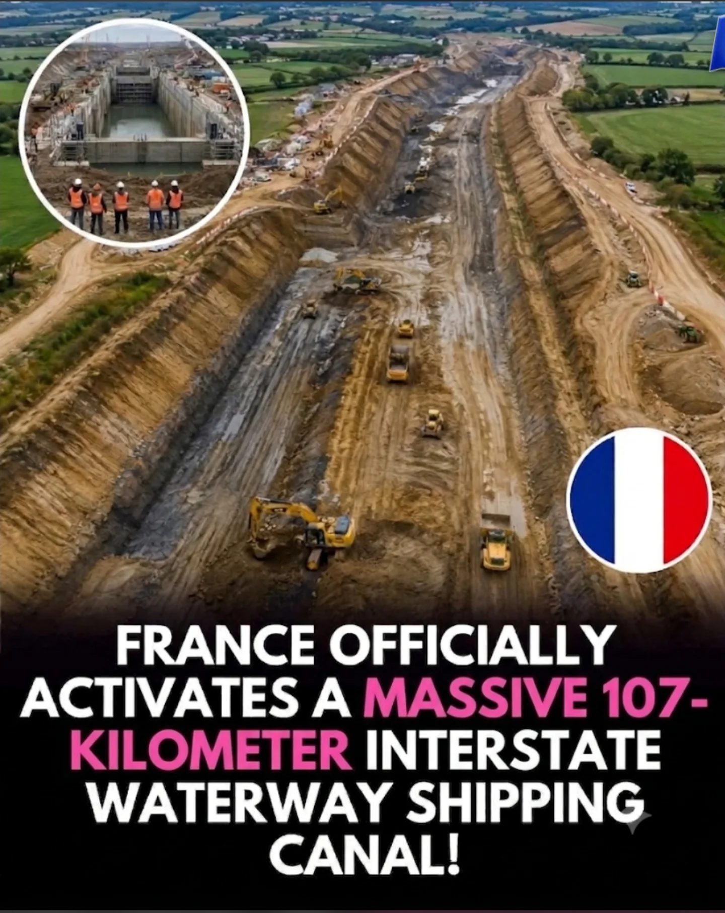 France's 107km Seine-Nord Europe Canal: Revolutionizing Regional Logistics