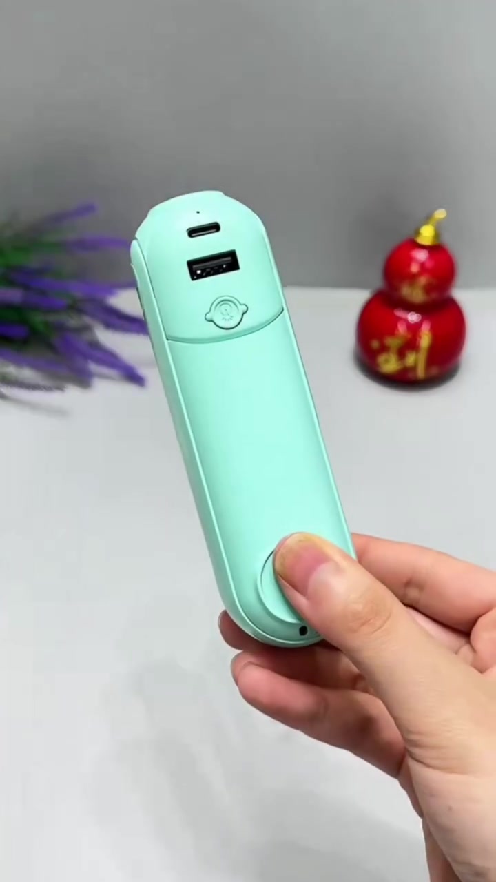 Unboxing a Mint Green Portable Fan